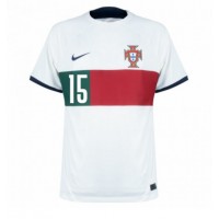 Portugal Rafael Leao #15 Fotballklær Bortedrakt VM 2022 Kortermet